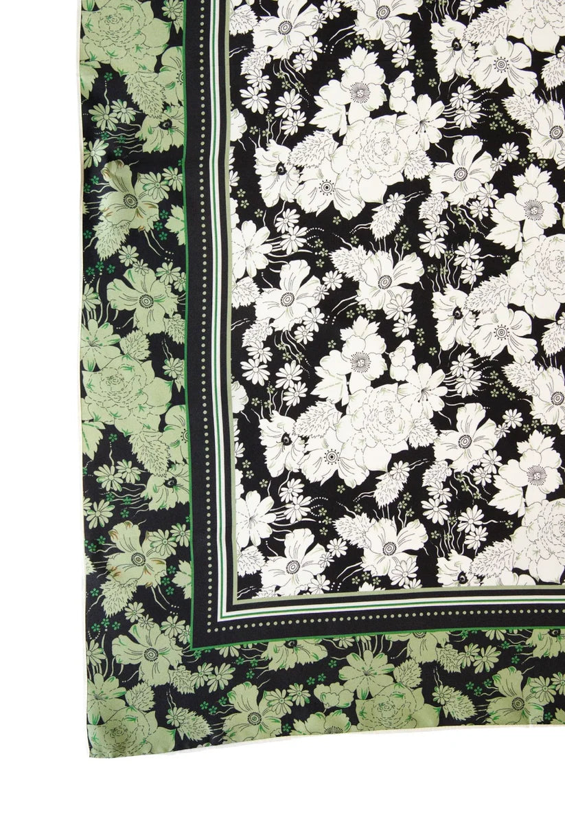 LEO BOUTIQUE Alexis Printed Scarf | Green Multi PALM PALM