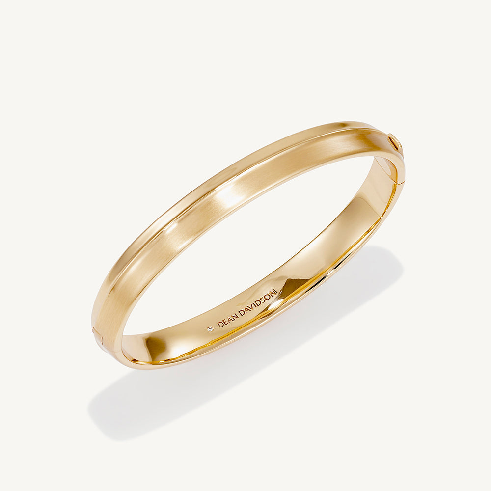 DEAN DAVIDSON Tao Hinged Bangle | Gold B757-G LEO BOUTIQUE