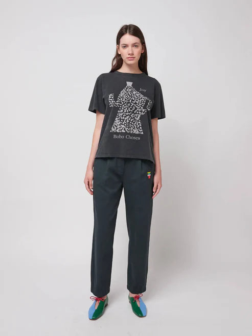 BOBO CHOSES Breakfast T-Shirt | Dark Grey LEO BOUTIQUE