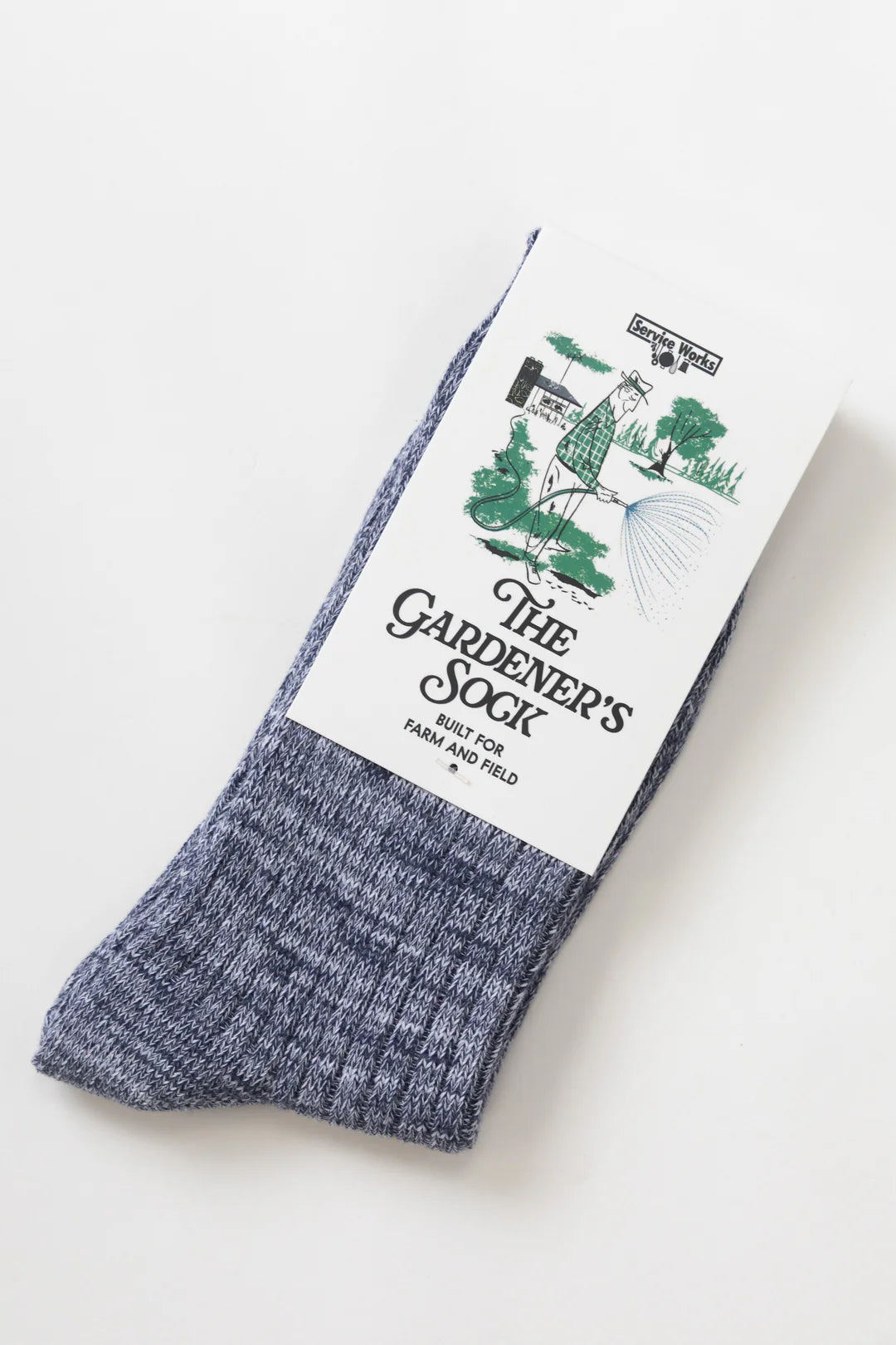 SERVICE WORKS The Gardeners Sock | Navy LEO BOUTIQUE
