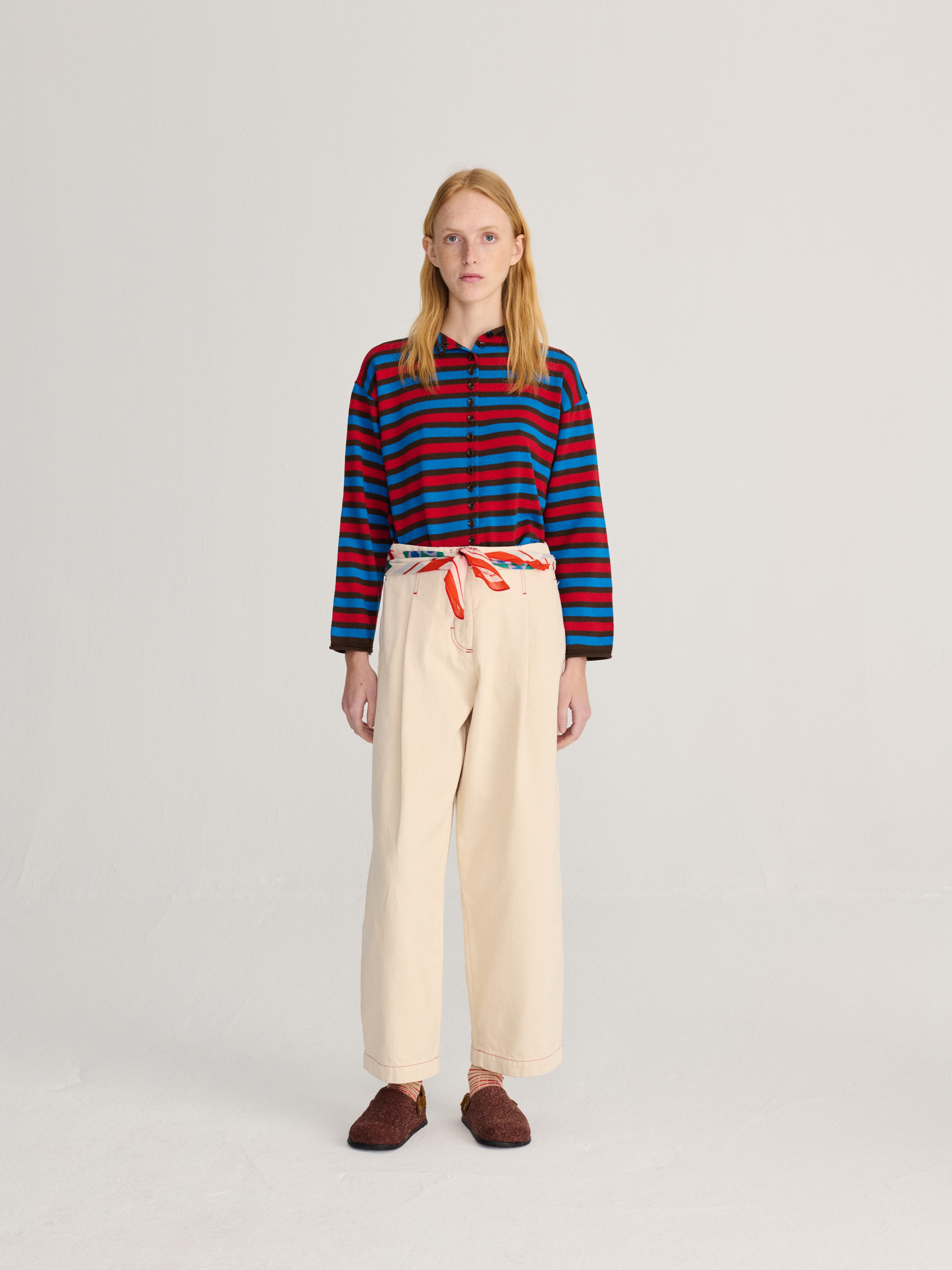 LEO BOUTIQUE Striped Cotton Cardigan | Multicolour BOBO CHOSES