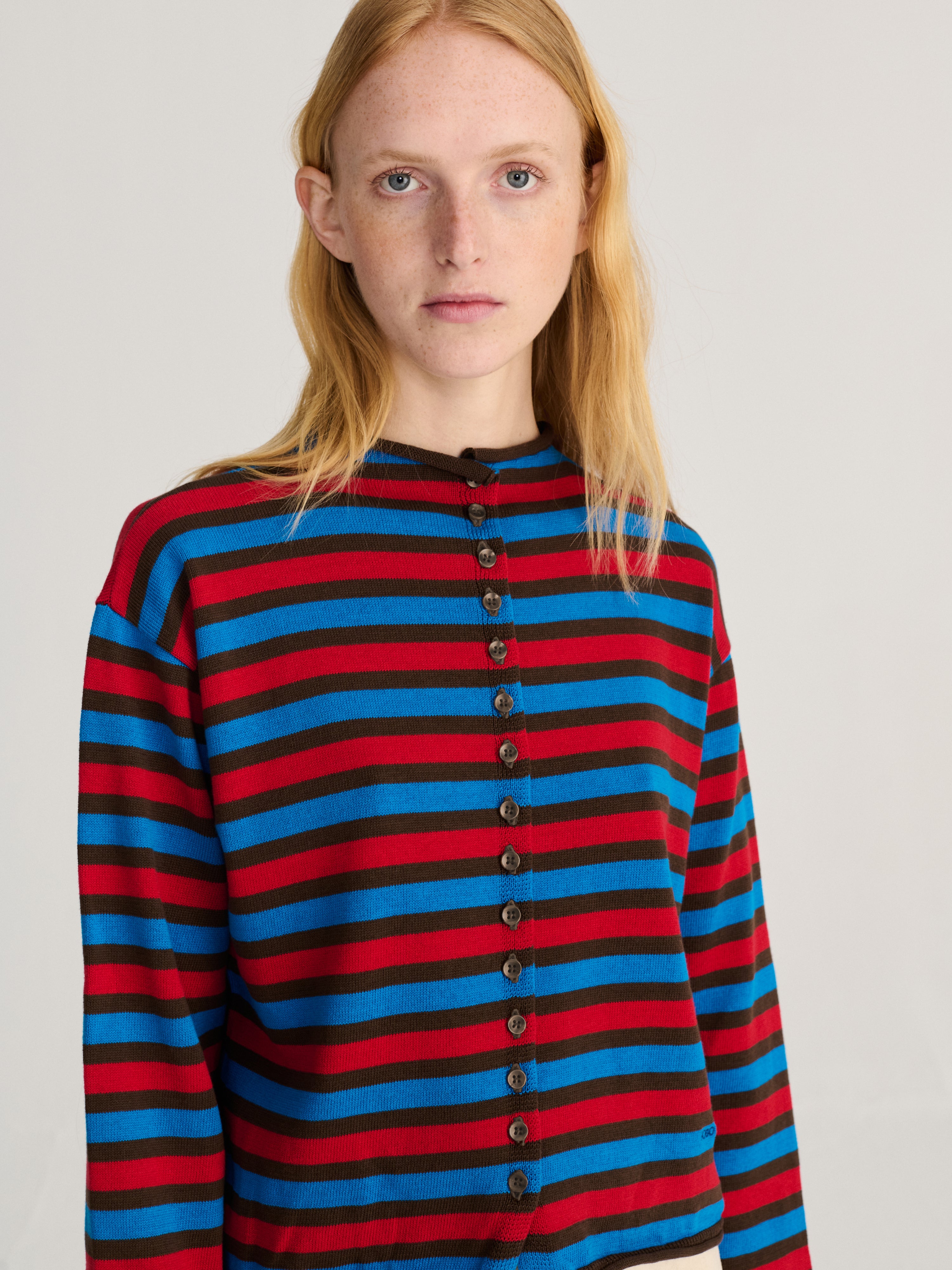 LEO BOUTIQUE Striped Cotton Cardigan | Multicolour BOBO CHOSES