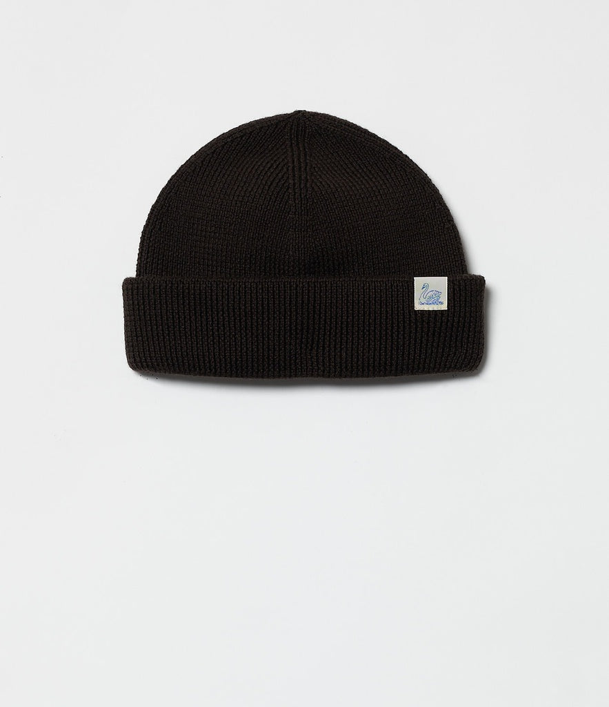 MERZ B. SCHWANEN Watch Cap | Coffee LEO BOUTIQUE