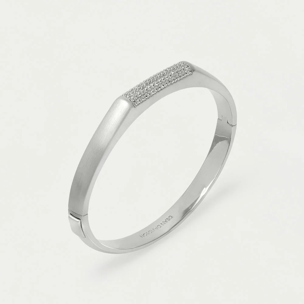 DEAN DAVIDSON Juliete Pave Bangle | Silver B732-S LEO BOUTIQUE