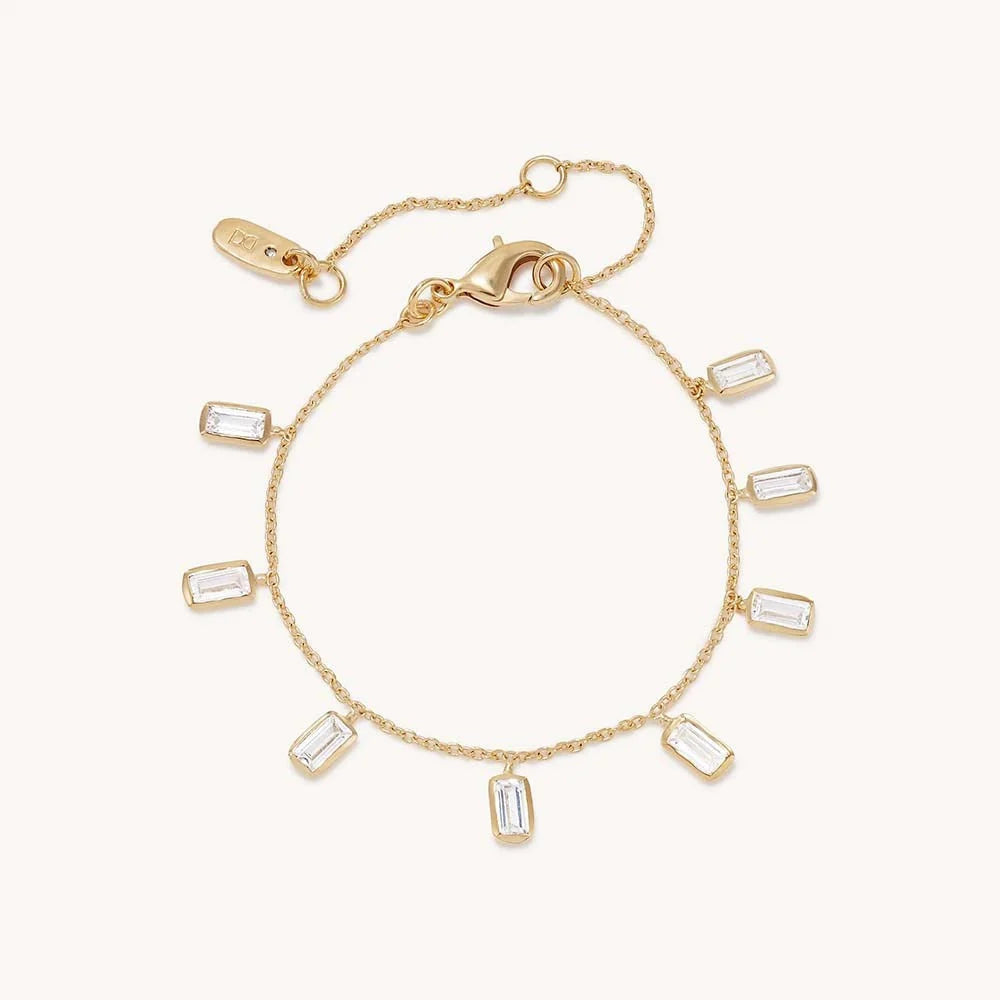 LEO BOUTIQUE Gia Charm Bracelet | Gold B771-G-WTP DEAN DAVIDSON