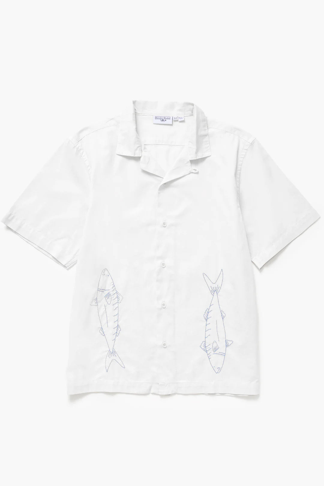 SERVICE WORKS Mackerel Shirt | Off-White LEO BOUTIQUE