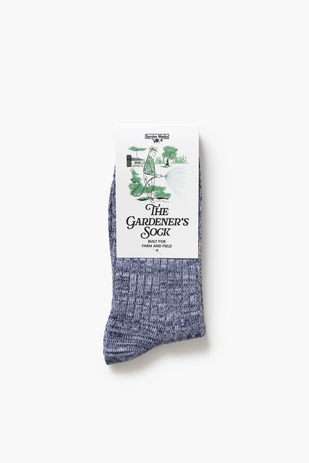 SERVICE WORKS The Gardeners Sock | Navy LEO BOUTIQUE