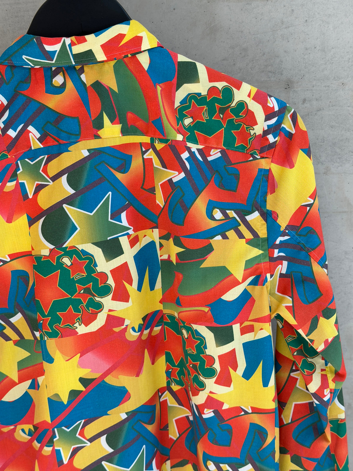 LEO RELOVED M Clown Button Up Shirt COMME des GARCONS