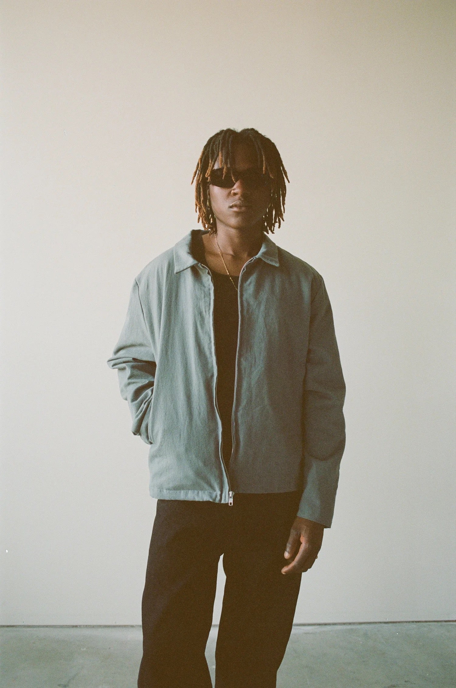 SATURDAY PROJECT Willow Coat | Saxe Blue LEO BOUTIQUE 