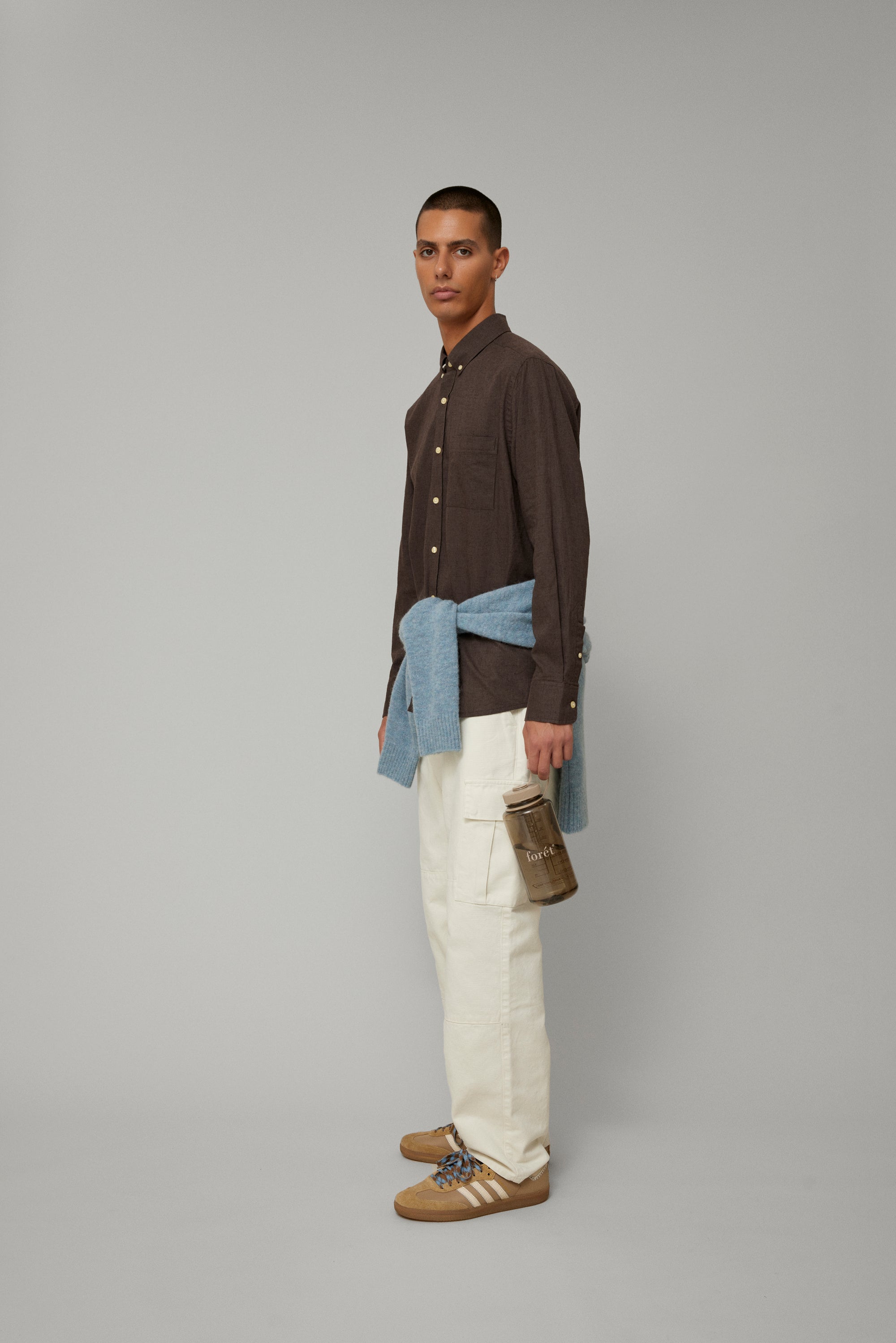 FORET Clay Cargo Pants Cloud LEO BOUTIQUE