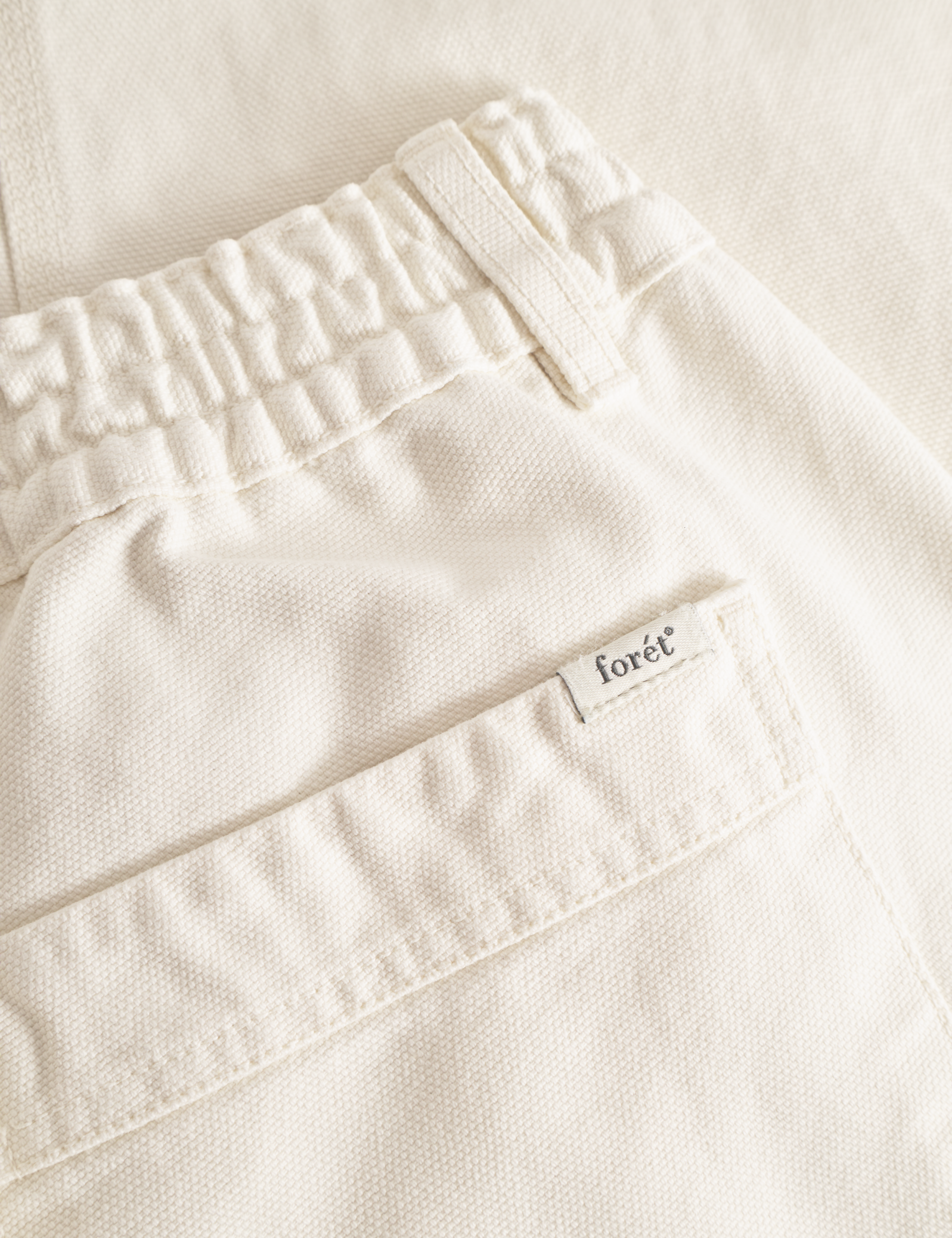 FORET Clay Cargo Pants Cloud LEO BOUTIQUE