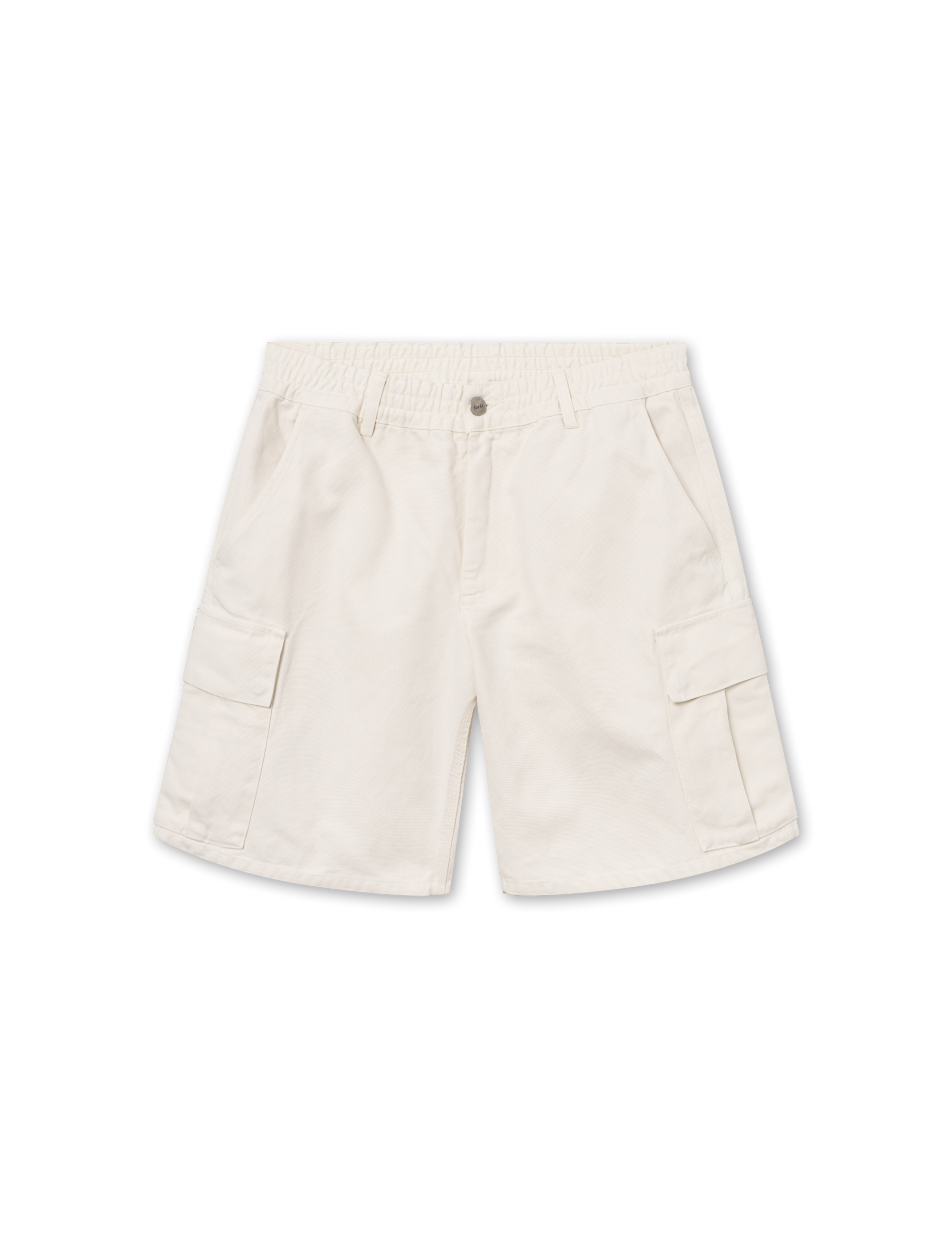 FORET Clay Cargo Shorts Cloud LEO BOUTIQUE