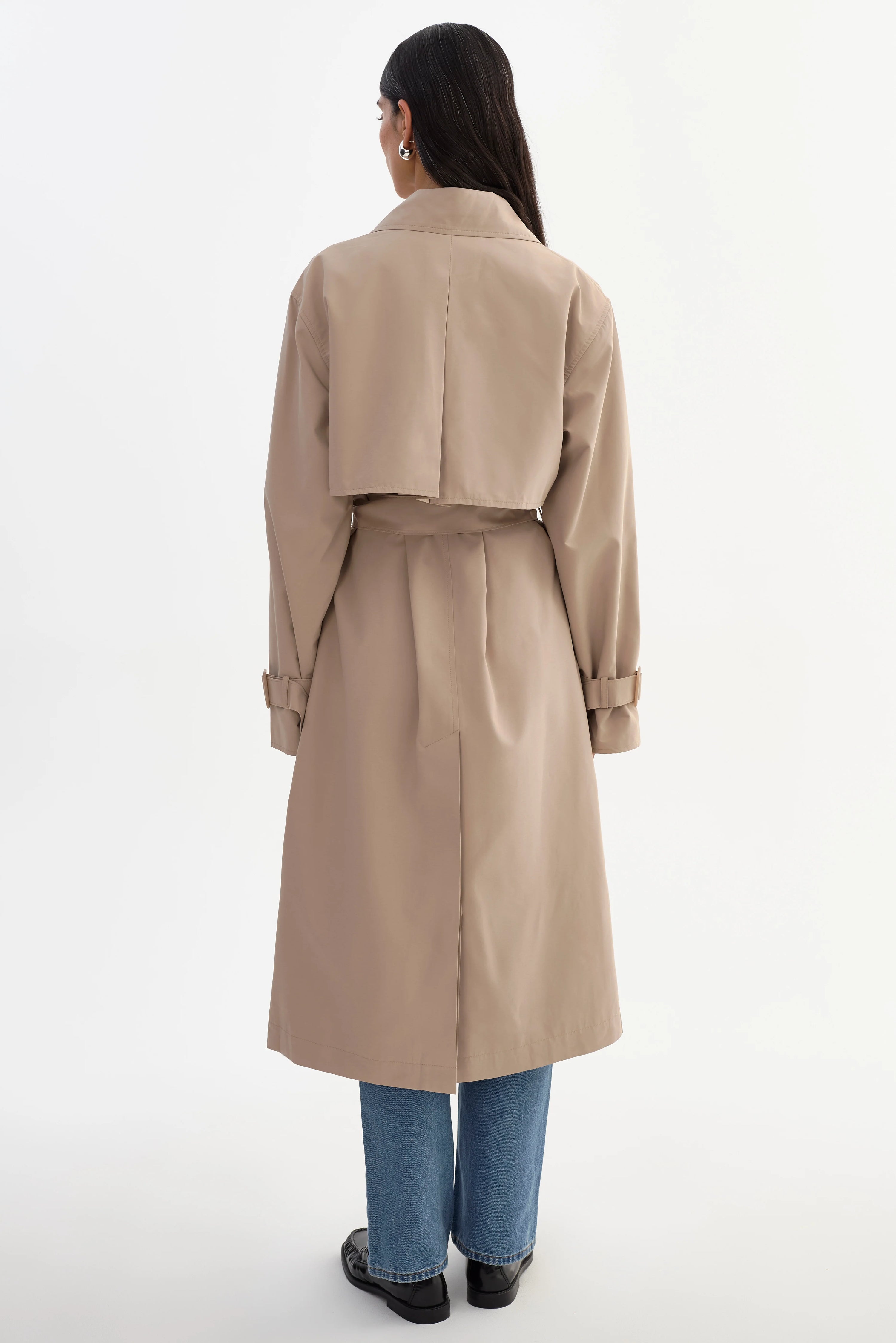 LEO BOUTIQUE Colette Trench Coat Khaki LAMARQUE 