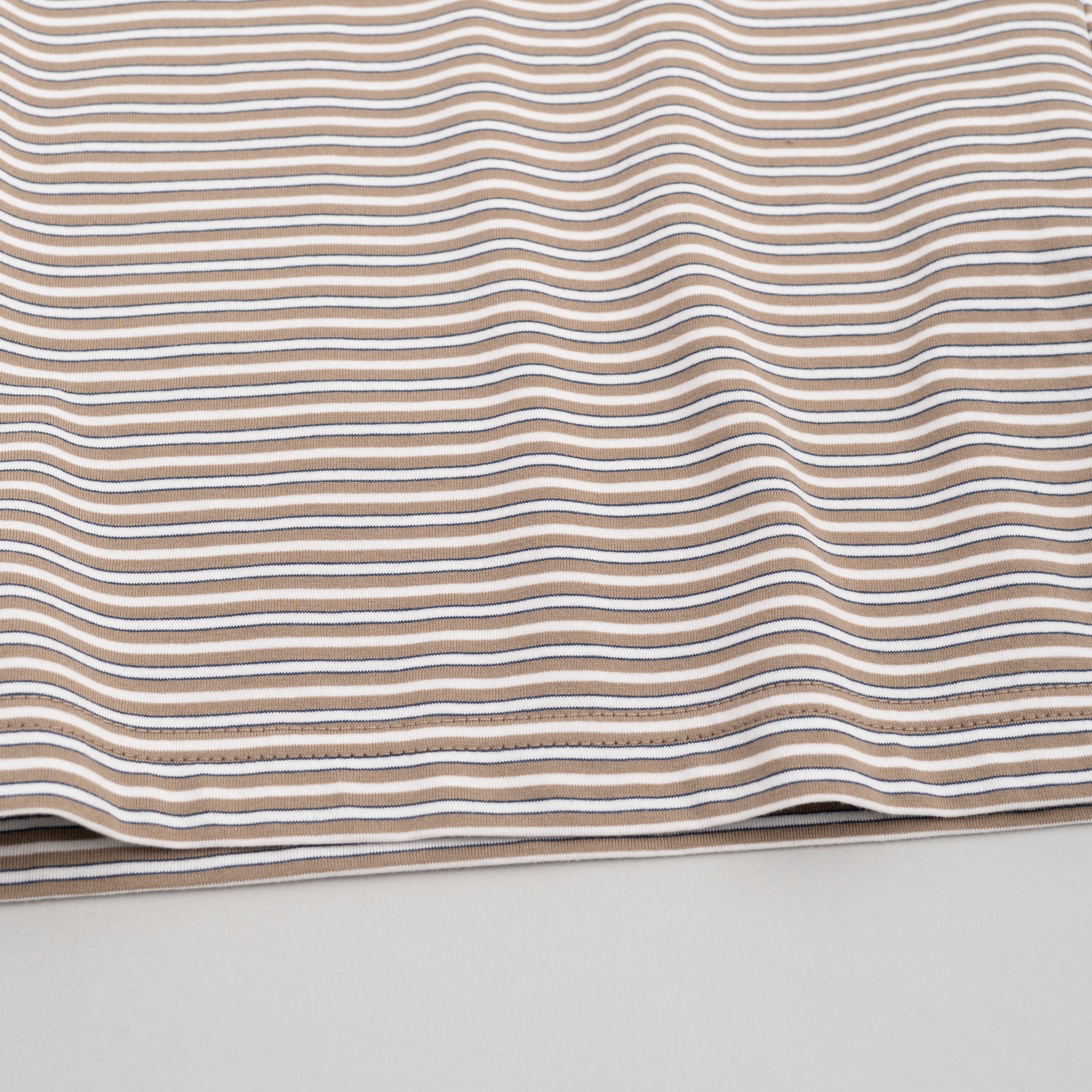 STILL BY HAND Striped Long Sleeve | Beige\White LEO BOUTIQUE