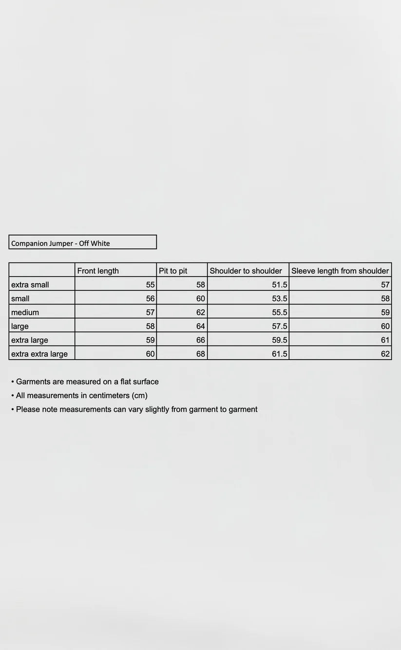 MFPEN Companion Jumper | Off White LEO BOUTIQUE