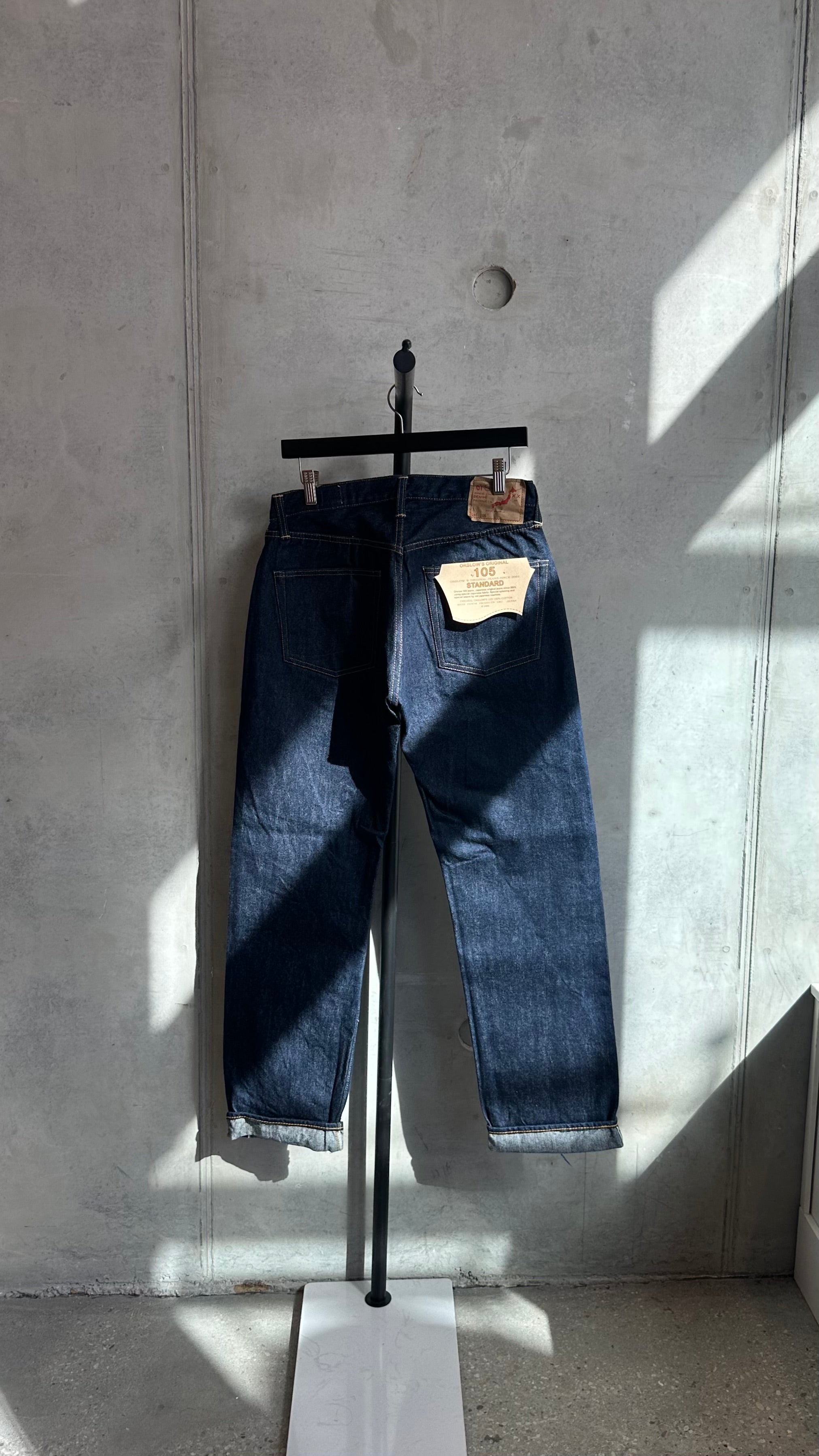 ORSLOW 105 Standard Selvedge Denim | One Wash 81 LEO BOUTIQUE