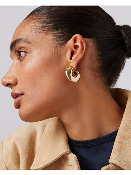 JENNY BIRD Gigi Hoops | Gold LEO BOUTIQUE