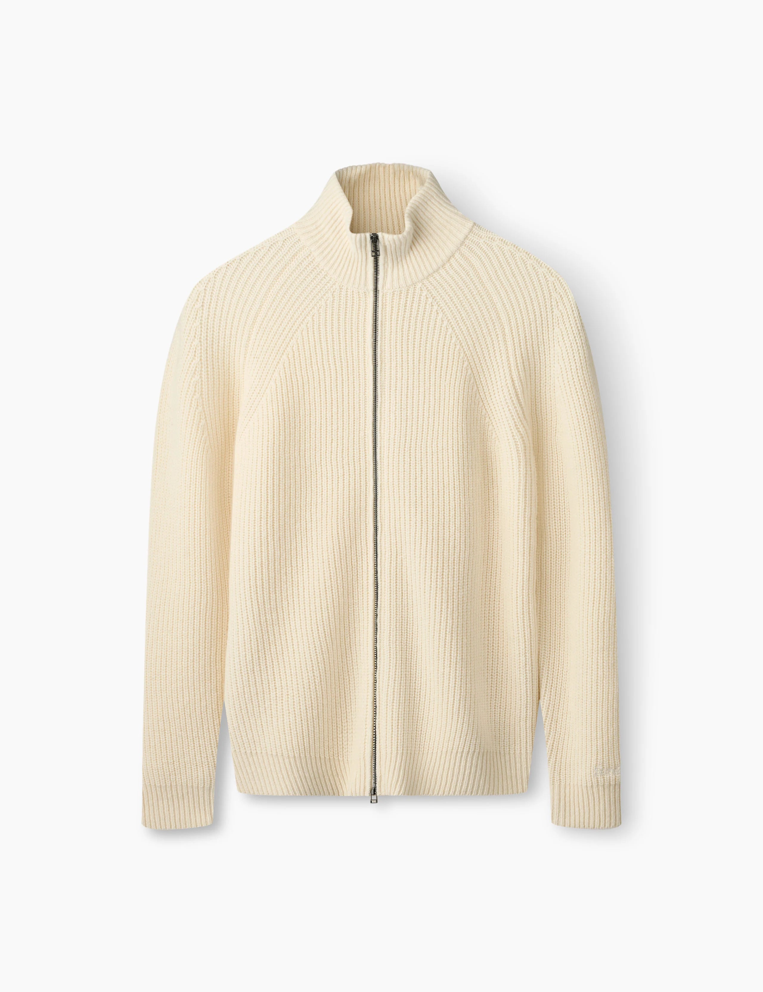 FORET Delta Wool Zip Knit | Cloud LEO BOUTIQUE