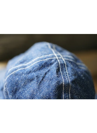 ORSLOW Denim U.S. Navy Hat  | One Wash LEO BOUTIQUE