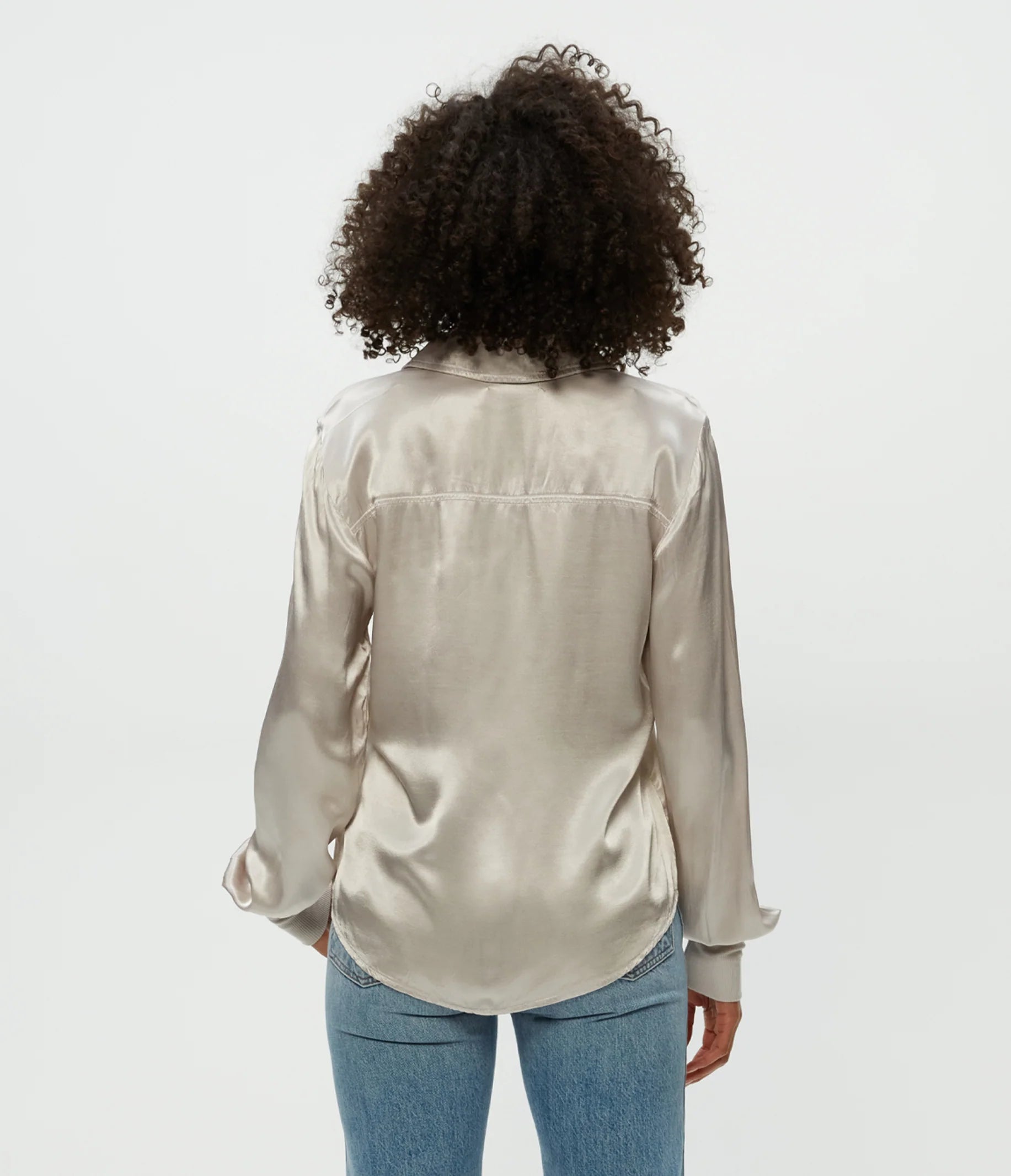 LEO BOUTIQUE Meredith Button Up Shirt | Cement Michael Stars