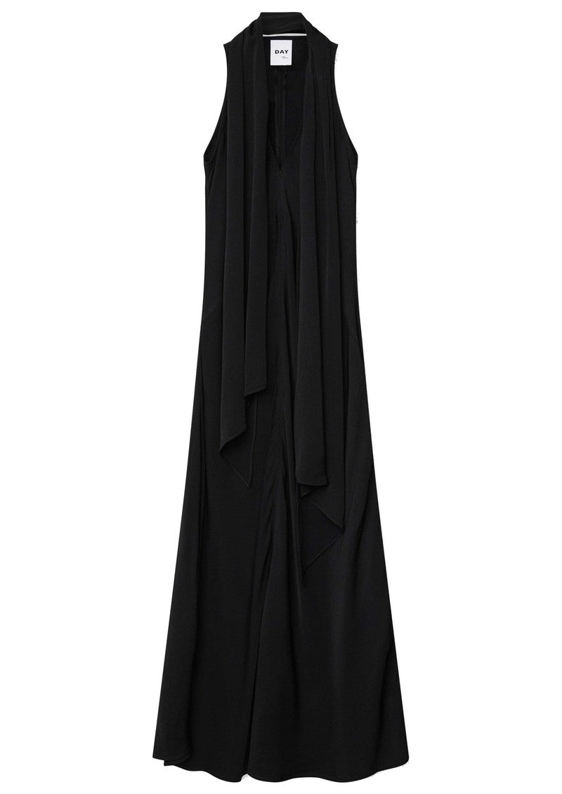 DAY Birger et Mikkelsen Brielle Dress | Matte Crepe/Black LEO BOUTIQUE