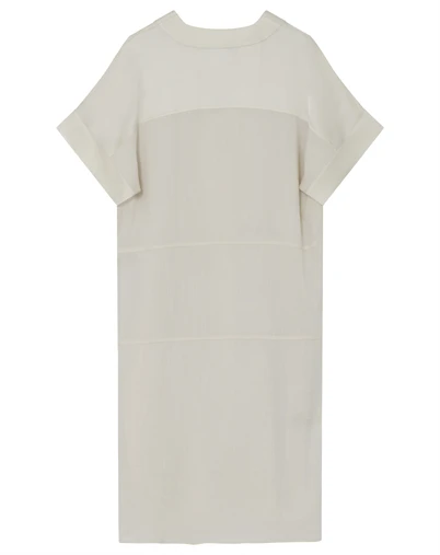 LEO BOUTIQUE Garcon Contrast Linen Dress | Jet Stream DAY BIRGER ET MIKKELSEN