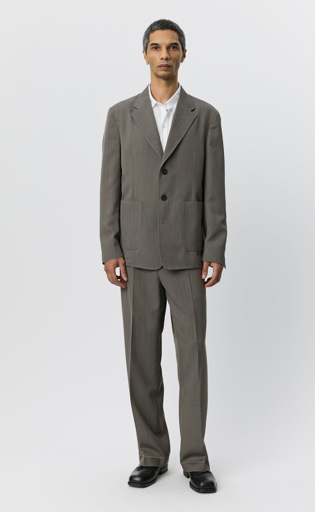 MFPEN Domain Jacket | Taupe Twill Wool LEO BOUTIQUE