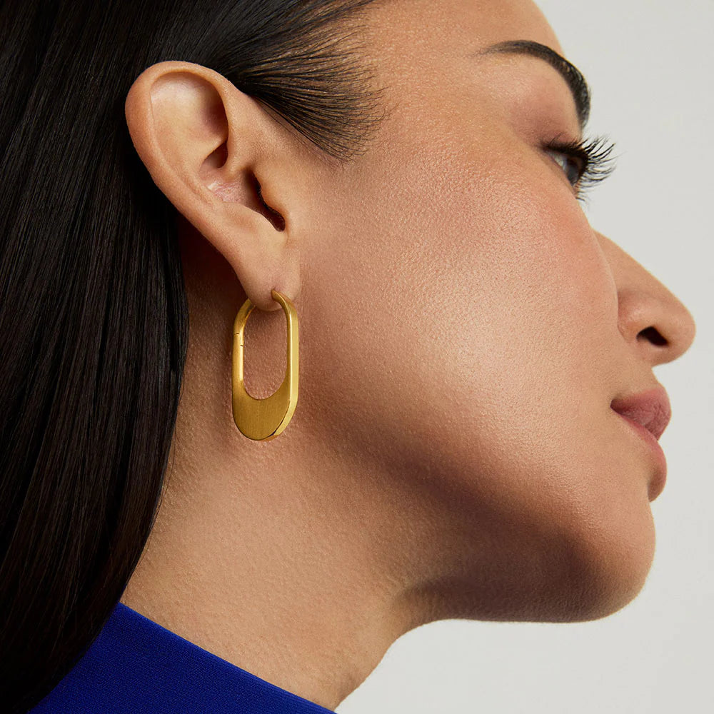DEAN DAVIDSON Crosby Hinged Hoops | Gold LEO BOUTIQUE