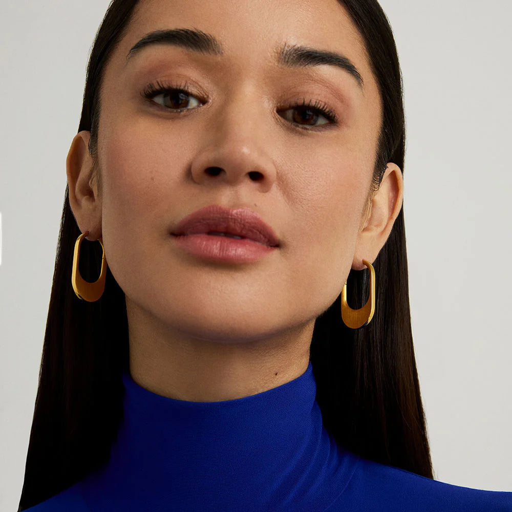 DEAN DAVIDSON Crosby Hinged Hoops | Gold LEO BOUTIQUE