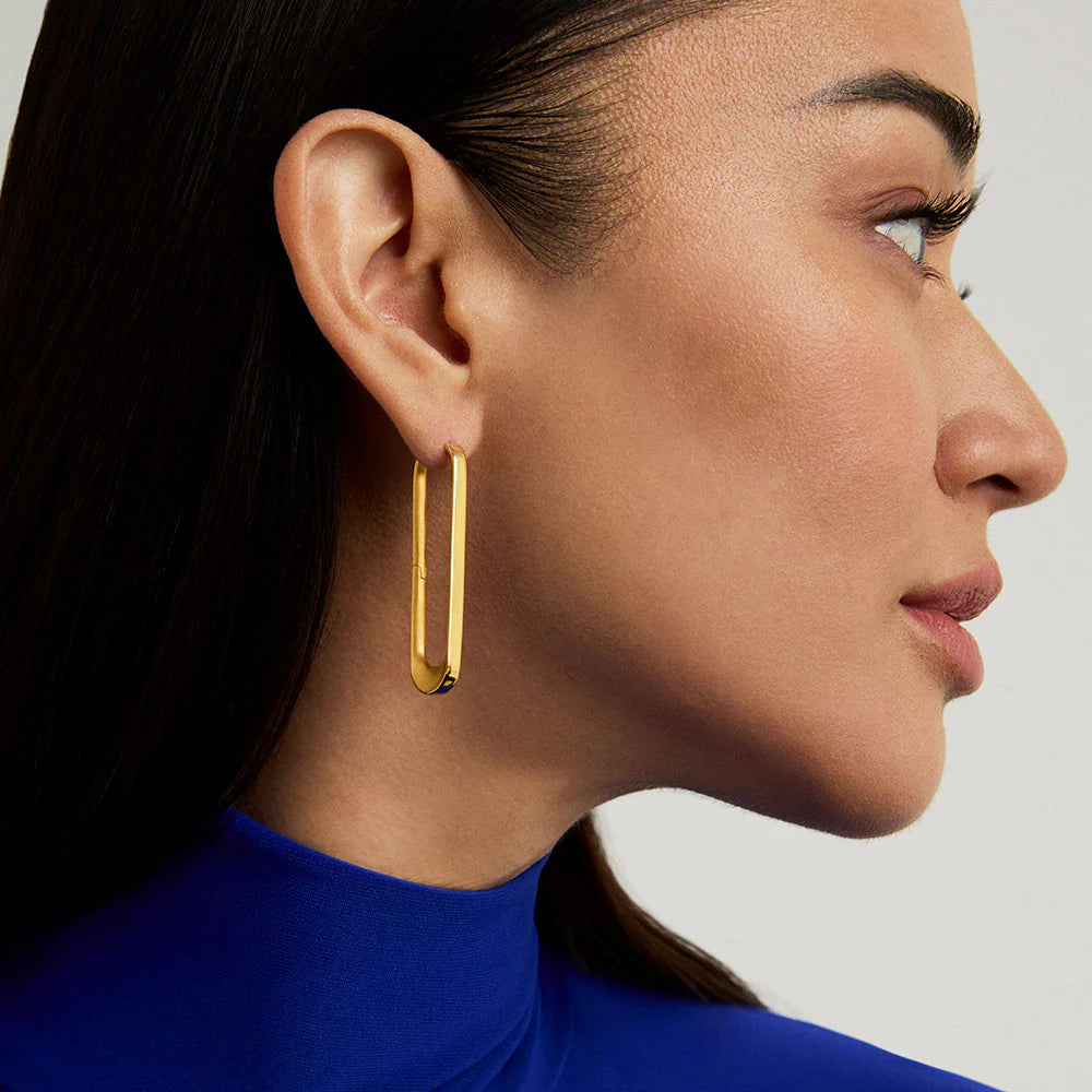 DEAN DAVIDSON Crosby Drop Hoops | Gold LEO BOUTIQUE