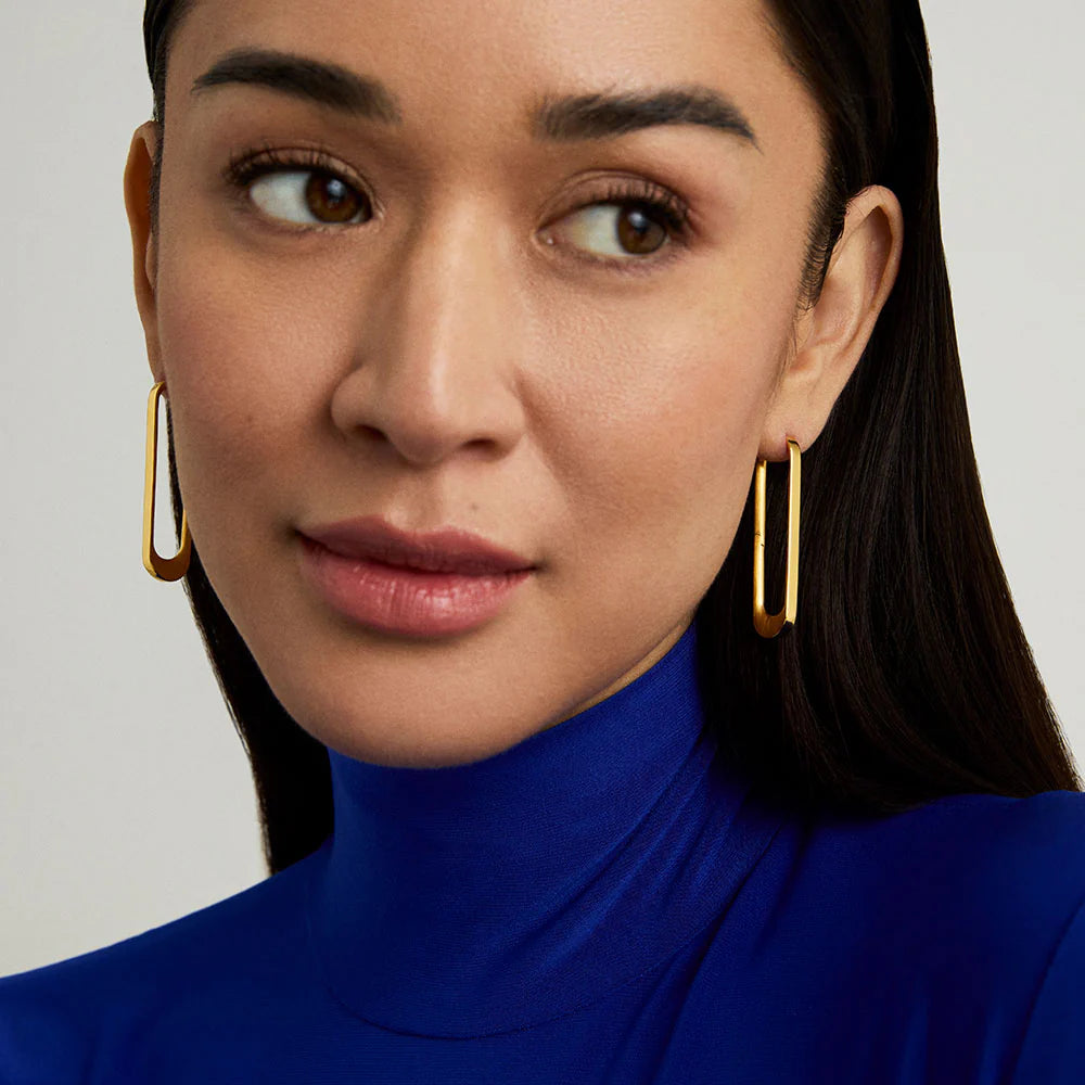 DEAN DAVIDSON Crosby Drop Hoops | Gold LEO BOUTIQUE