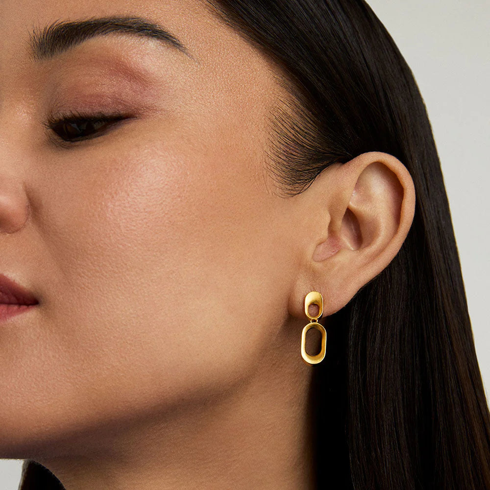 LEO BOUTIQUE Bleecker Mini Drop Earrings | Gold E1066-G DEAN DAVIDSON
