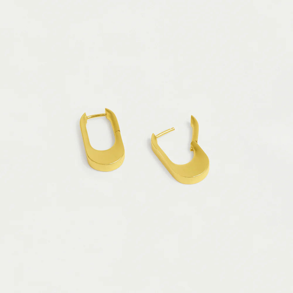 DEAN DAVIDSON Crosby Hinged Huggie Hoops | Gold LEO BOUTIQUE
