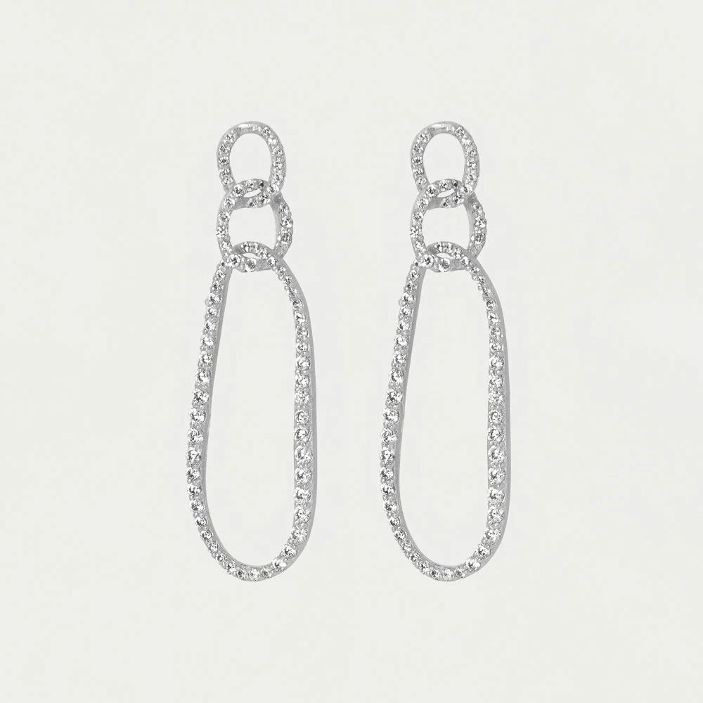 DEAN DAVIDSON Camille Drop Earrings | Silver E1168 LEO BOUTIQUE