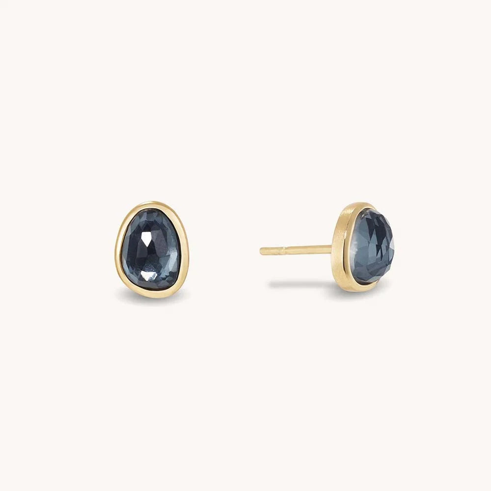 LEO BOUTIQUE Cala Stud Earrings | Gold E1216-G-HMD DEAN DAVIDSON