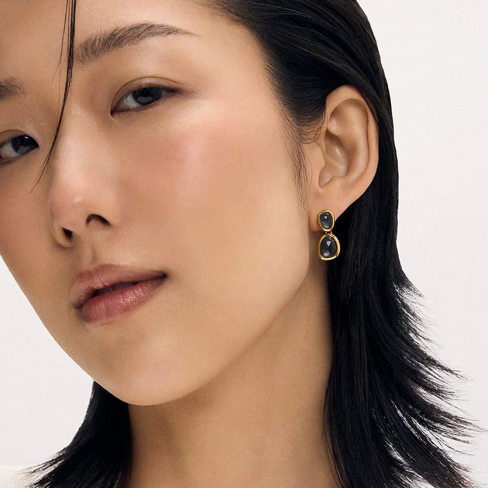 LEO BOUTIQUE Cala Droplet Earrings | Gold E1218-G-HMD DEAN DAVIDSON