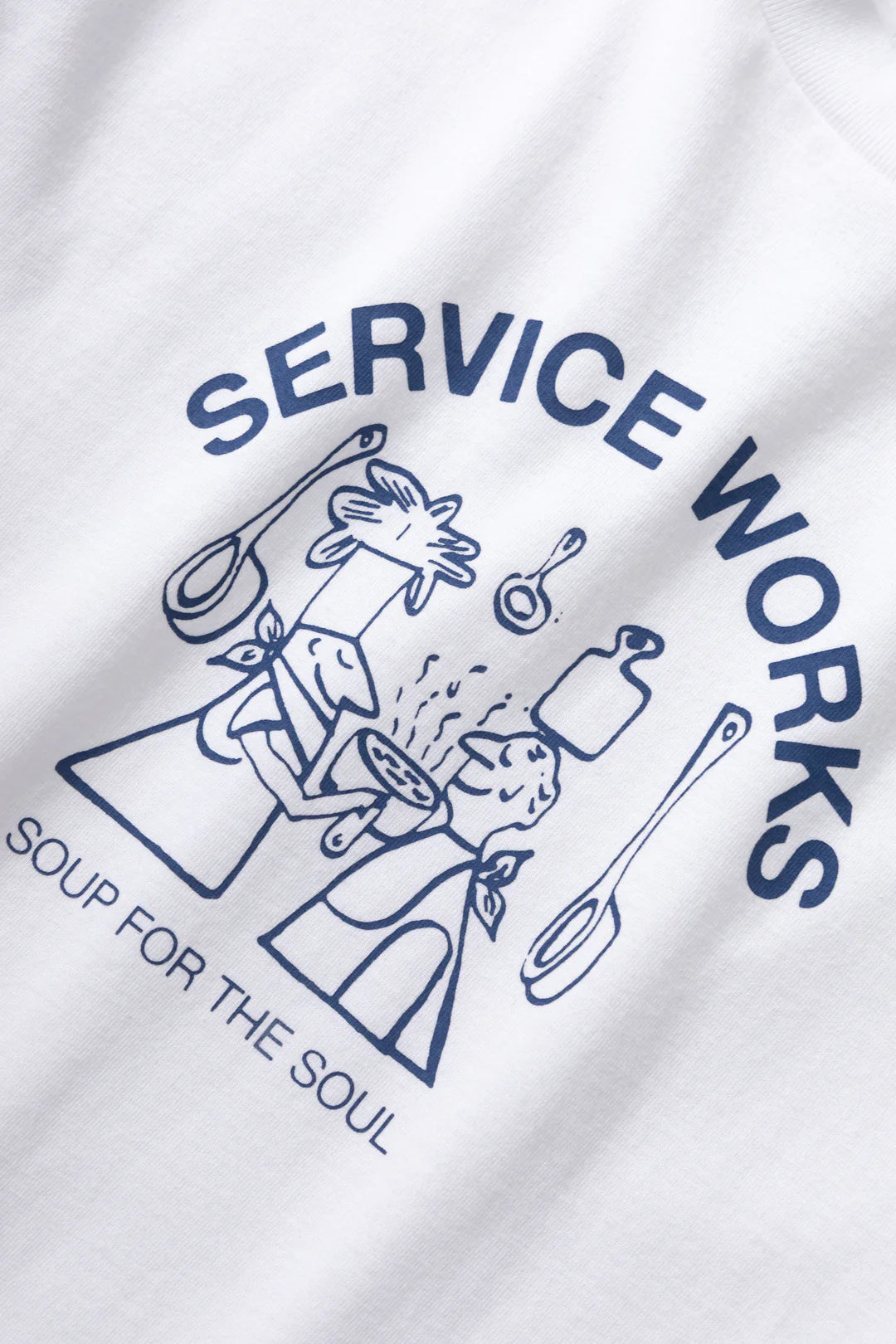 SERVICE WORKS Soup For The Soul Tee | White LEO BOUTIQUE