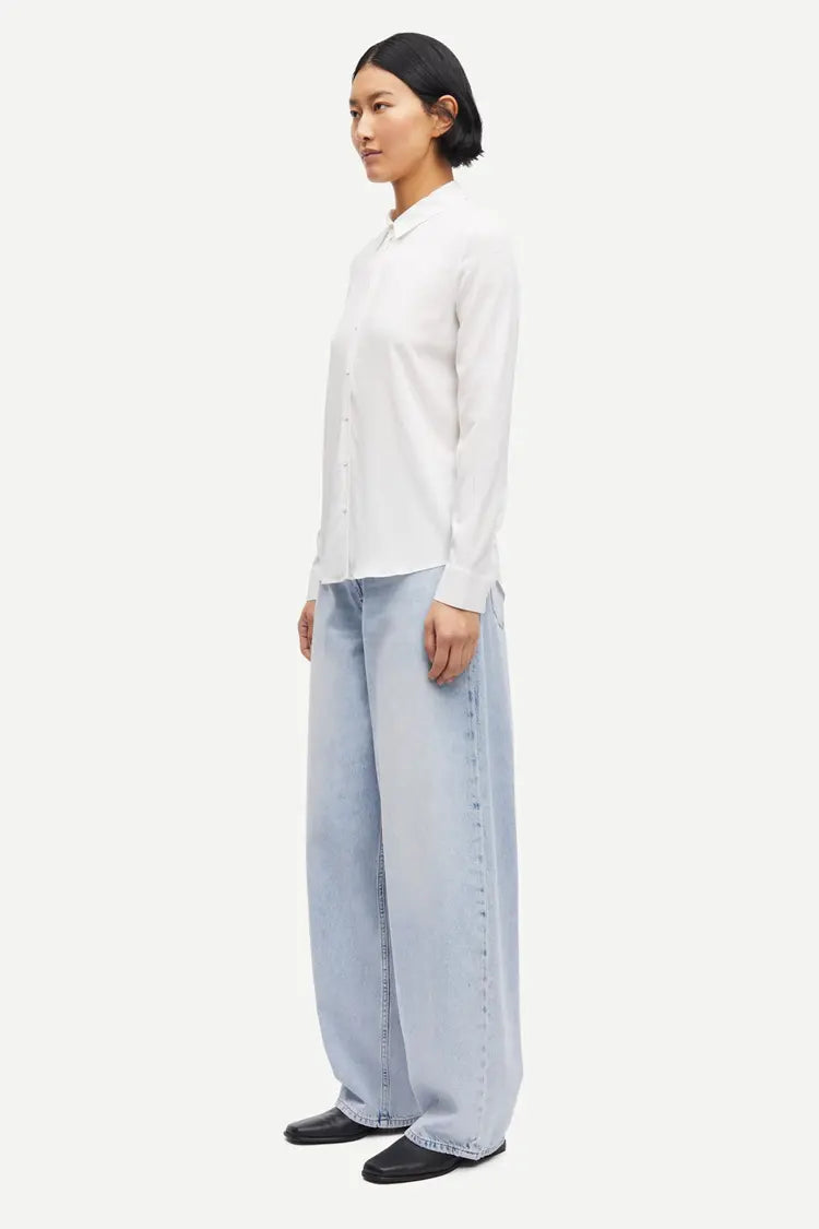 LEO BOUTIQUE Milly NP Shirt | Clear-Cream SAMSOE SAMSOE