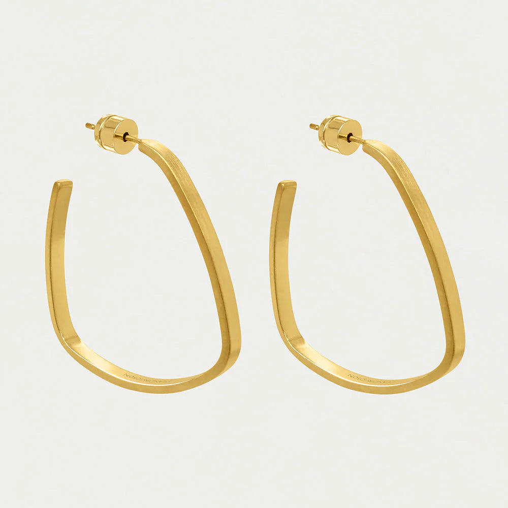 DEAN DAVIDSON Small Square Hoops | Gold LEO BOUTIQUE