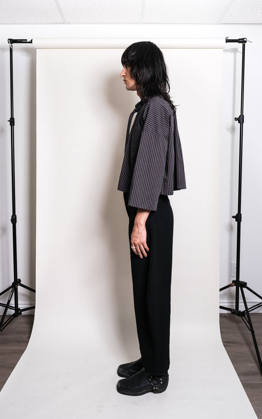 et Tigre Tomo Blouse | Black Stripe Leo Boutique