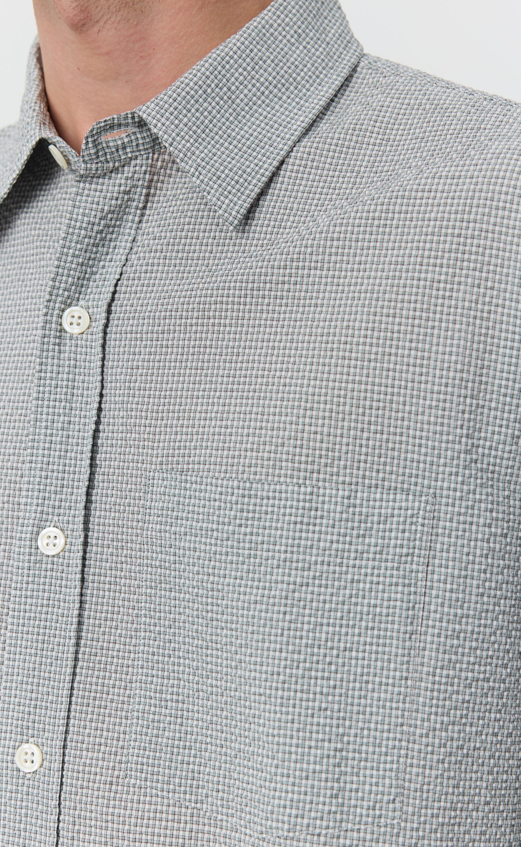 MFPEN Executive Shirt | Textured Bottle Grey LEO BOUTIQUE