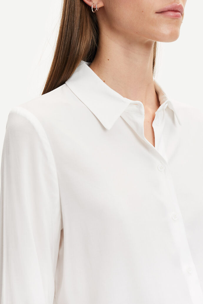 SAMSOE SAMSOE Milly NP Shirt Clear Cream LEO BOUTIQUE