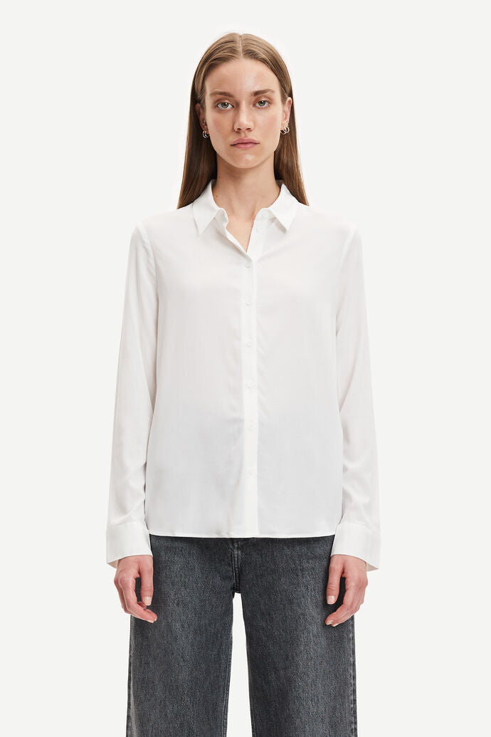 SAMSOE SAMSOE Milly NP Shirt Clear Cream LEO BOUTIQUE