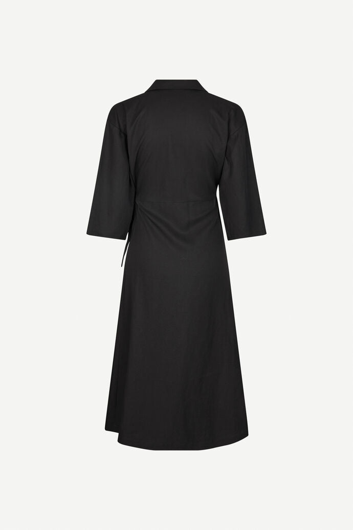 SAMSOE SAMSOE Sahani Dress | Black LEO BOUTIQUE