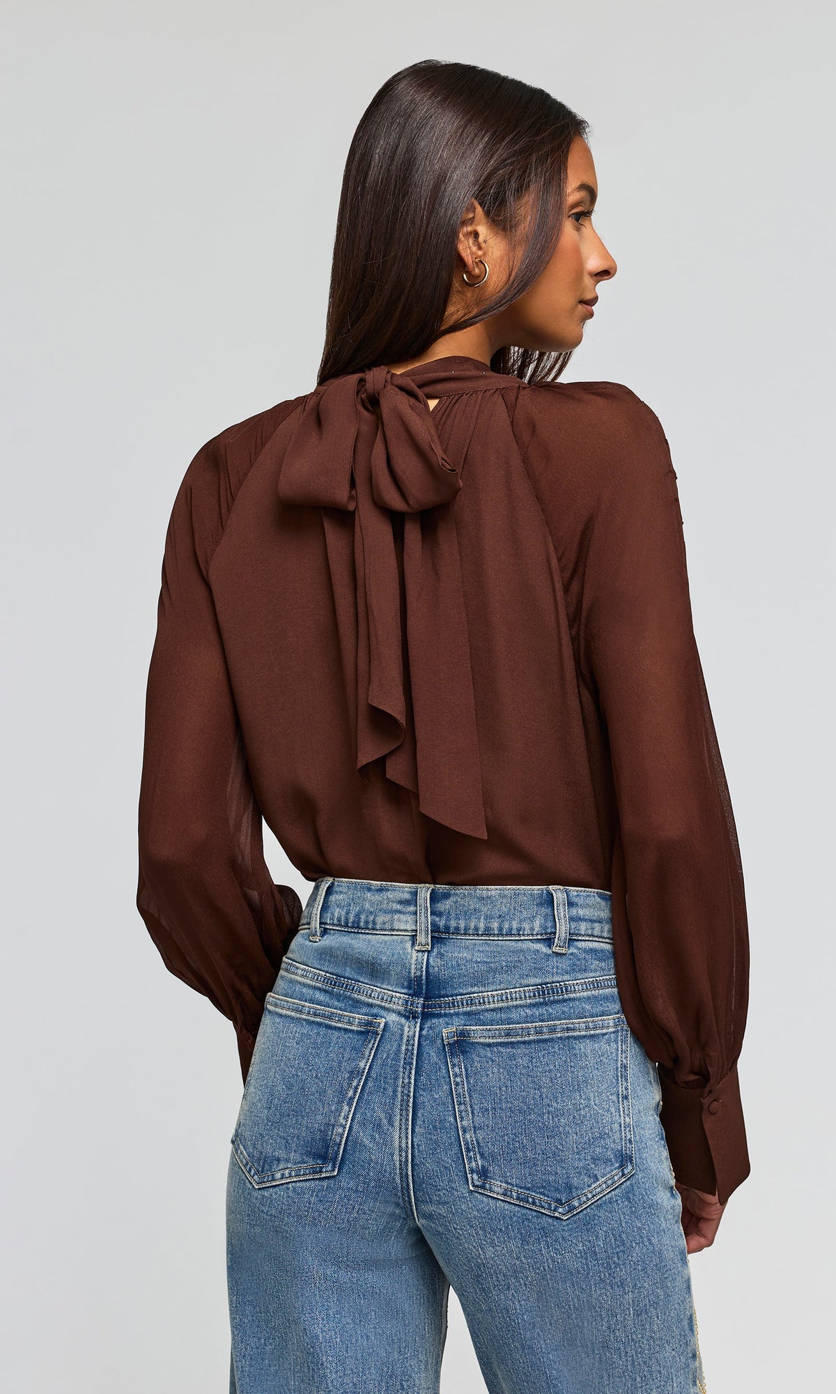 LEO BOUTIQUE Noor Crystal Top | Espresso GENERATION LOVE