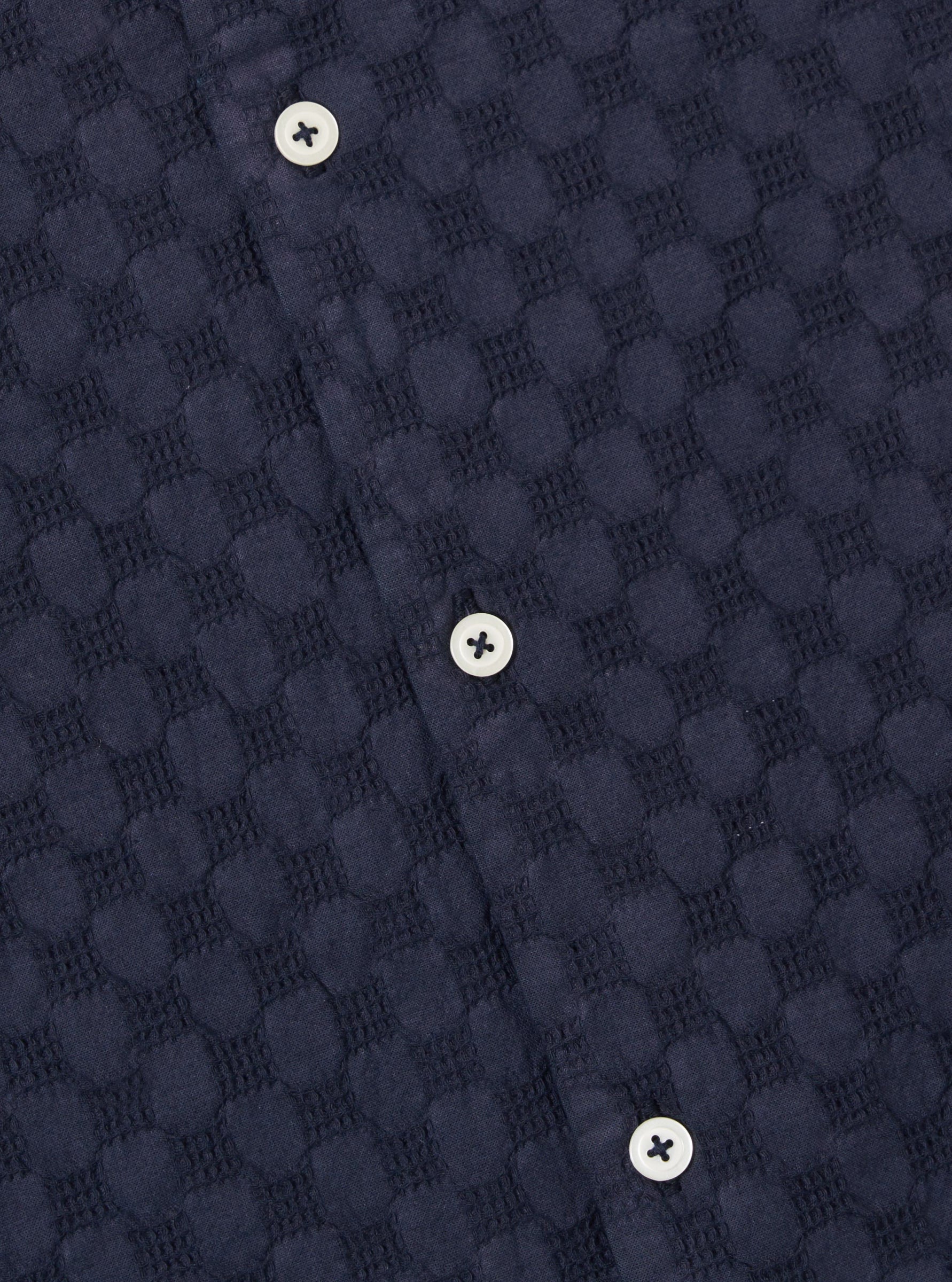 UNIVERSAL WORKS Road Shirt | Navy LEO BOUTIQUE 