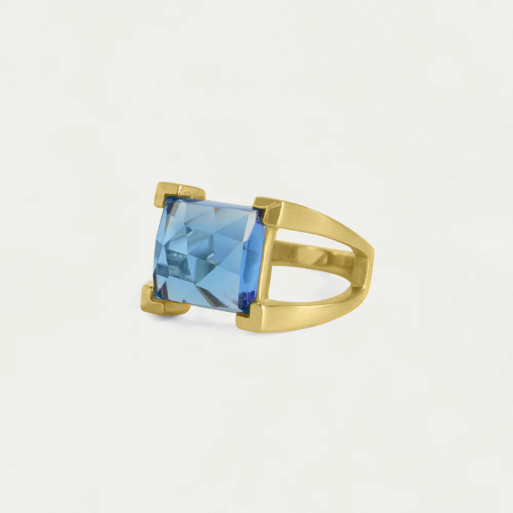 DEAN DAVIDSON PR Mini Plaza Ring | Gold FR60-G LEO BOUTIQUE