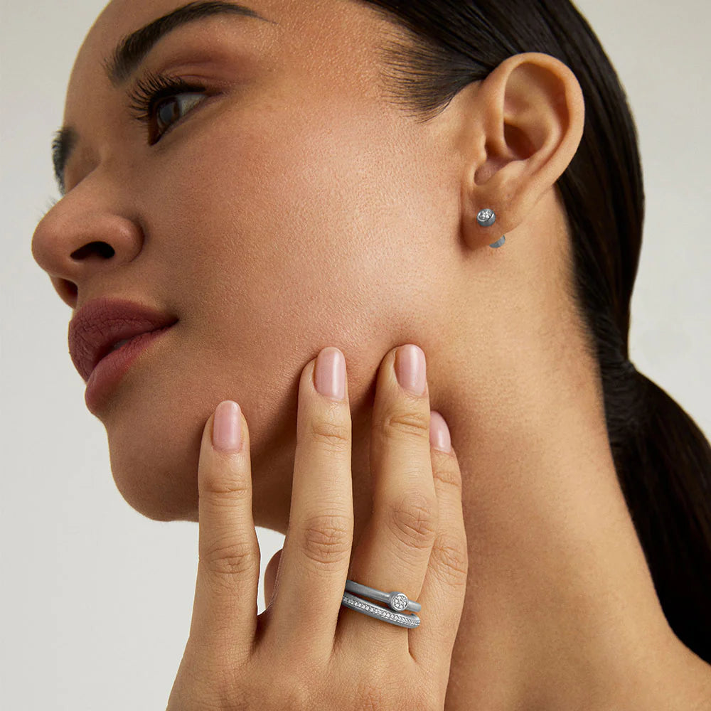 DEAN DAVIDSON Colette Pave Stacking Ring | Gold/CZ LEO BOUTIQUE