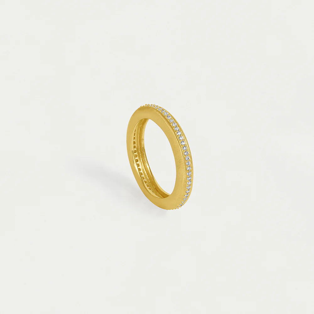 DEAN DAVIDSON Colette Pave Stacking Ring | Gold/CZ LEO BOUTIQUE
