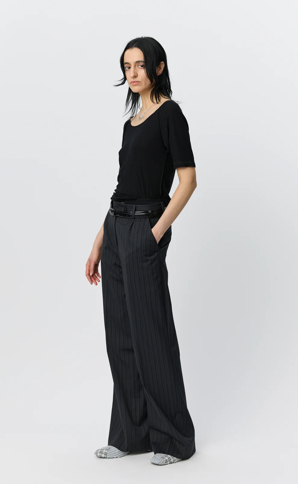 MFPEN Flatlock Raglan Tee | Black Rib LEO BOUTQUE